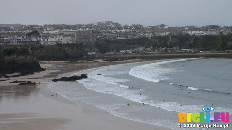 SX08676 Beach at Newquay